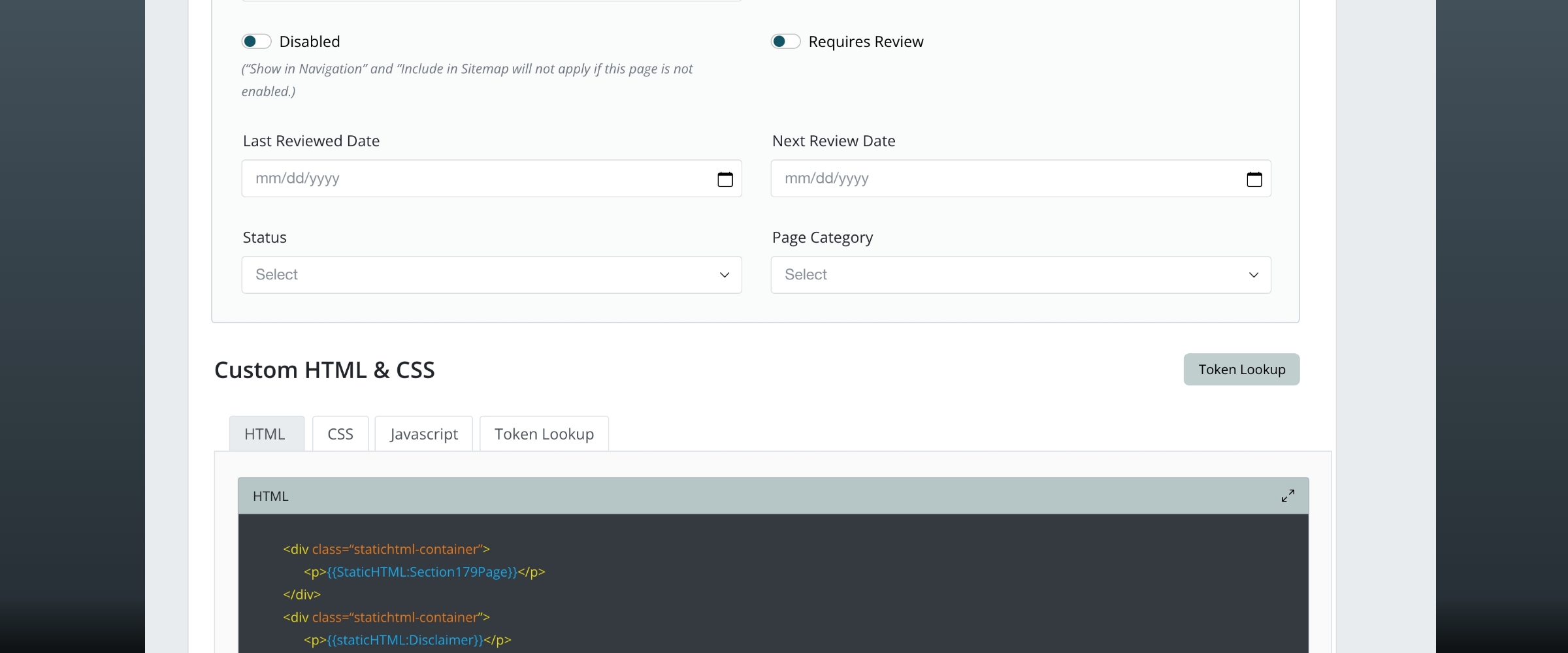 From Hand-Coded Files to a Centralized Page Management System